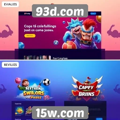 Evolução do design do site 93d.com